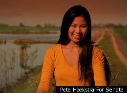 New Asian American super PAC fights GOP Senate candidate Pete Hoekstra's controversial ad. Actress Lisa Chan apologizes.